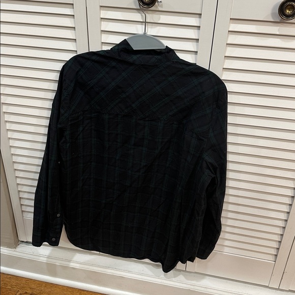 J crew Plaid Button-Up rhinestone shirt - Picture 3 of 5